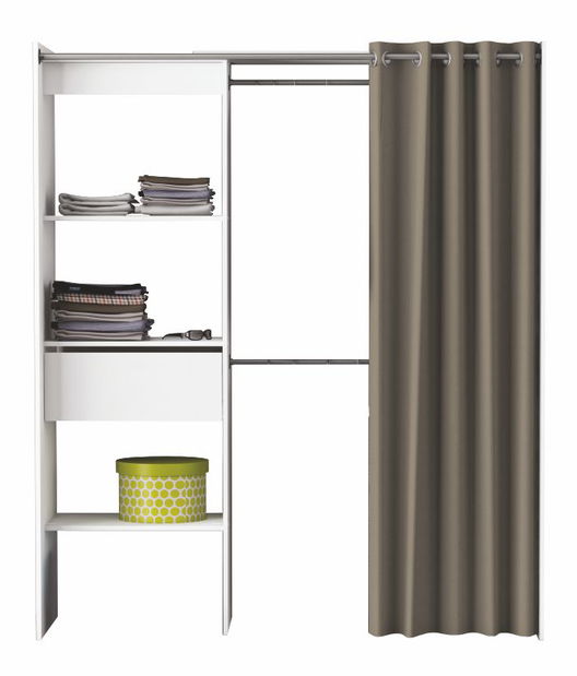 Gardrób rendszerező Mikado (fehér)