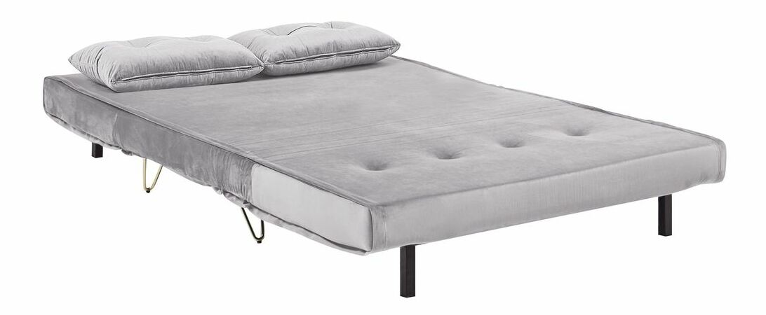 Pohovka dvojsedačka Valentine (svetlosivá)