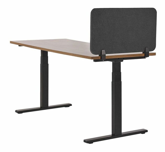 Separator masă de lucru 72x40 cm Whitley (gri închis)