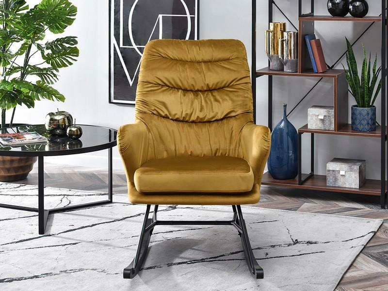 Fotoliu Lusil (auriu + negru)