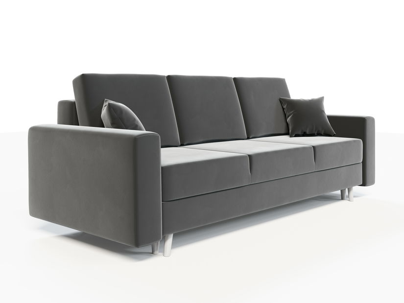 Canapea extensibilă Kineton (gri)