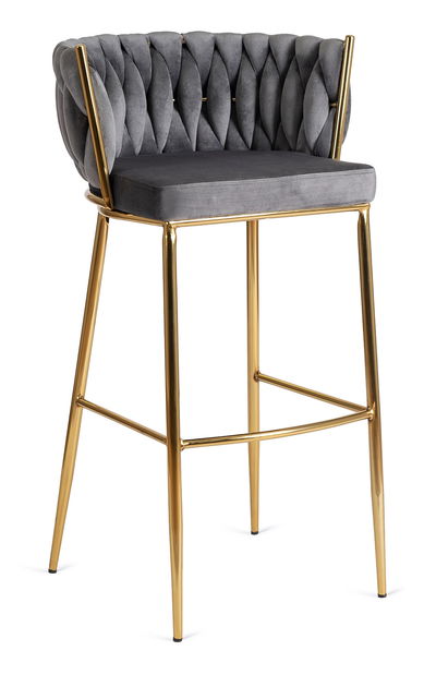 Barová stolička Frenar 2 (sivá) 