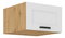 Felsőszekrény Lesana 2 (fehér + artisan tölgy) 60 NAGU-36 1F 