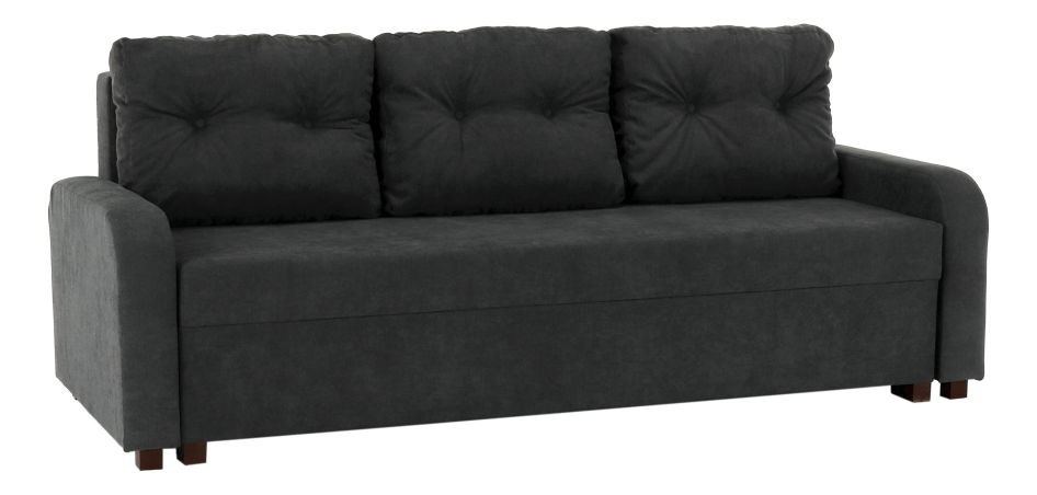 Rozkladacia pohovka Porta (tmavosivá)