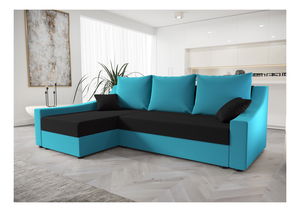 Colțar Opal L (Turcoaz + Negru) (S)