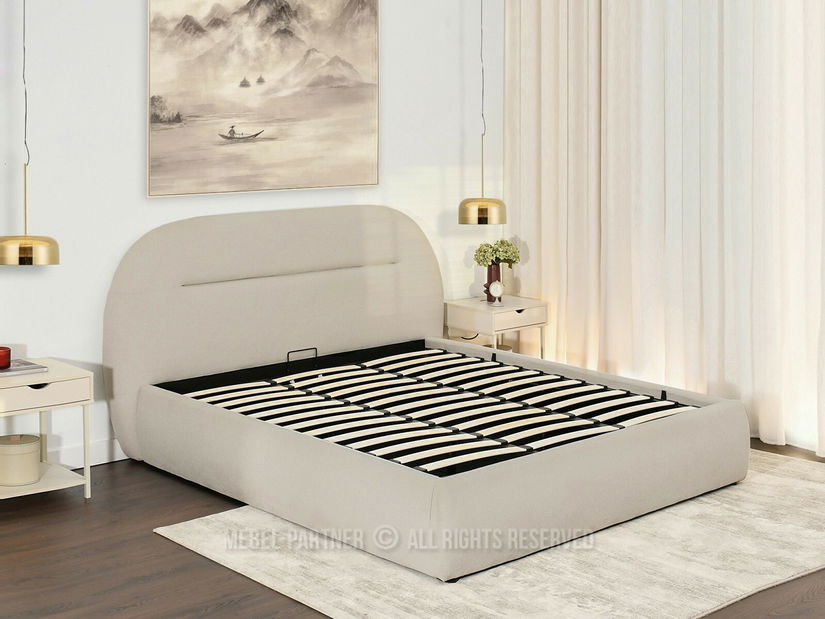 Franciaágy 160 cm Nervios 160 (bézs)