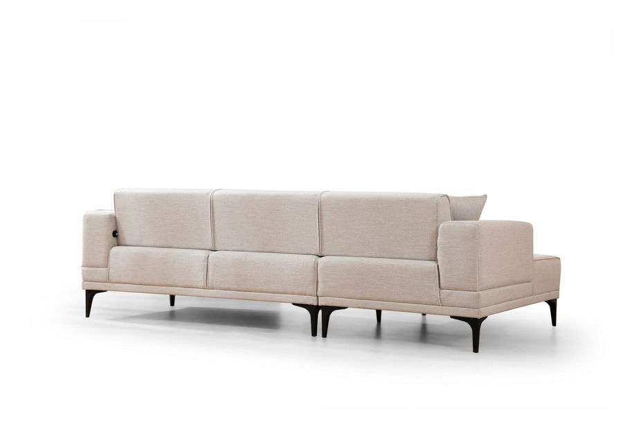 Colțar Horazotta (S) (ecru + negru)