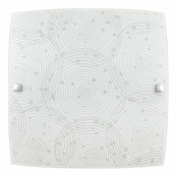 Stropné svietidlo Andra 3237 (priehľadná + opálové sklo)