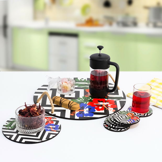 Set podmetača za tanjure i šalice (8 kom.) Pluto Ziggy (više boja)