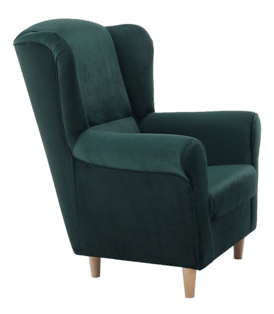 Fotoliu cu urechi Charlie (verde)