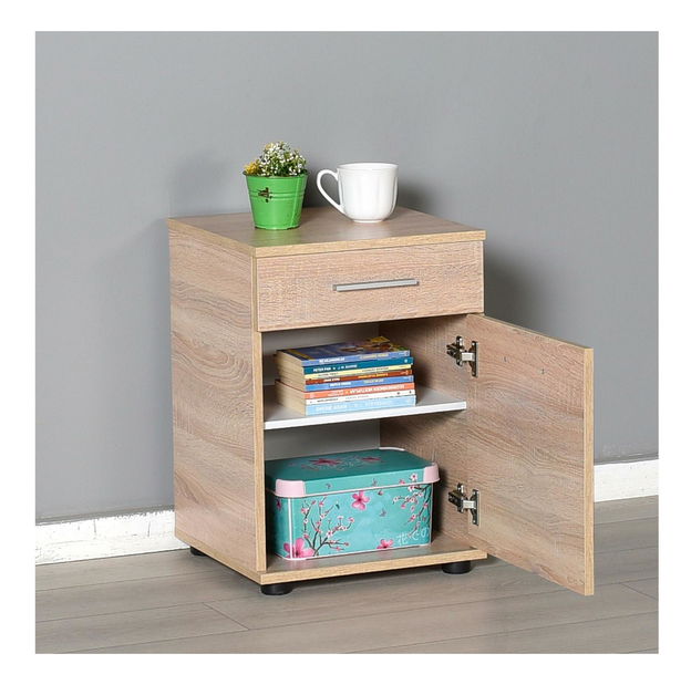 Noptieră Kultaletta 1 (stejar sonoma)