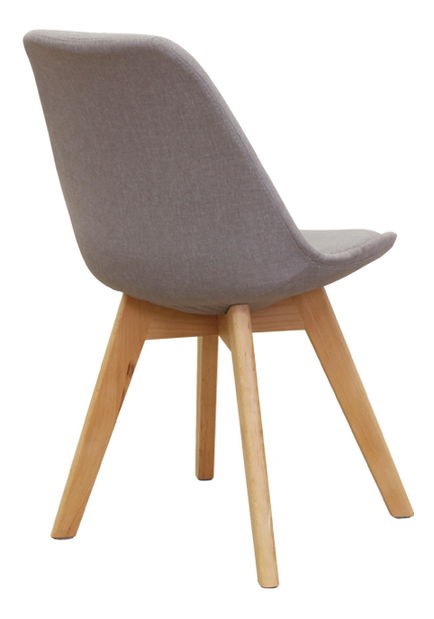 Scaun de sufragerie Larino (gri maro)