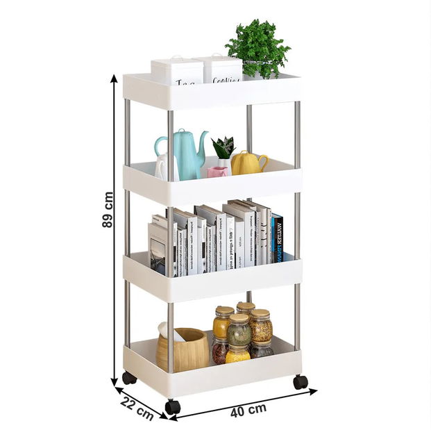 Príručný stolík Dario (biela)