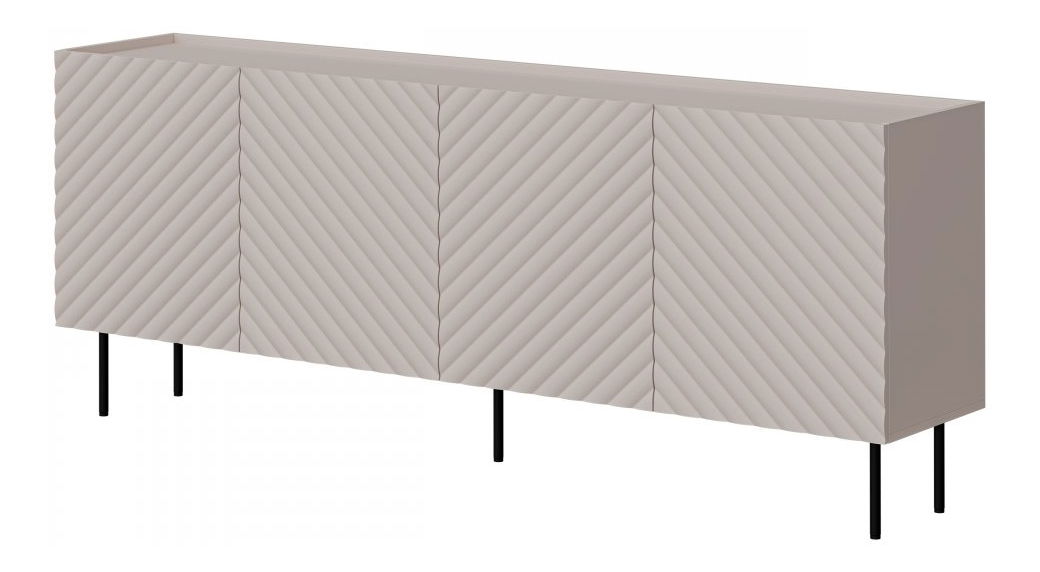 Skrinka Grotzi 200 4D (kašmír + čierna) 