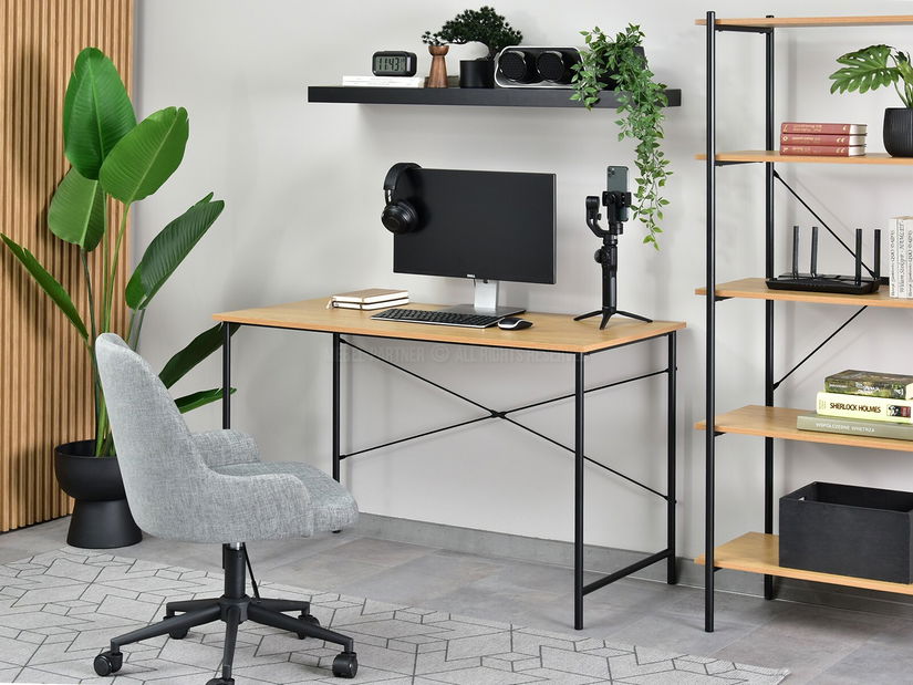 PC stolík Almasa A1 (dub + čierna)