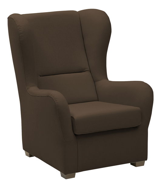 Kreslo BRW ROMAN hnedé