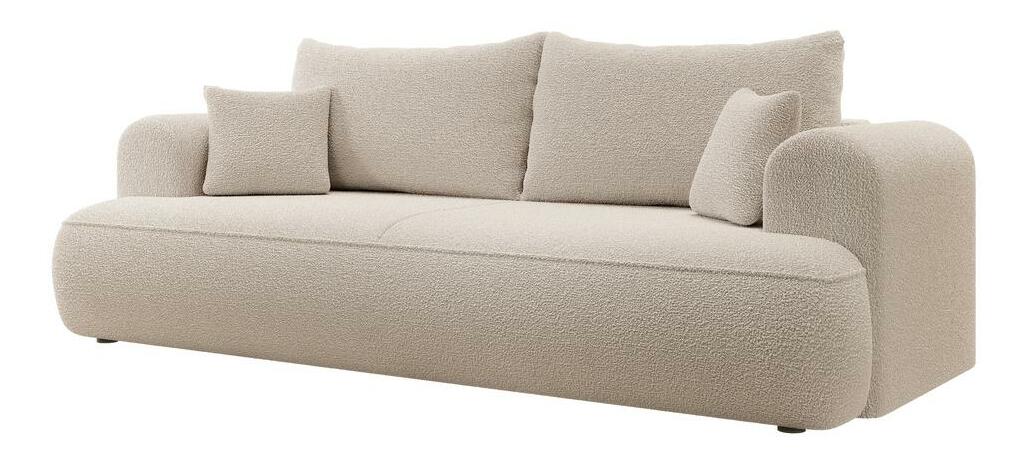 Canapea trei locuri Olivo S (bej + negru)