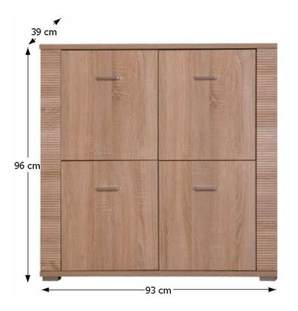 Szekrény Gary Typ 10 4D