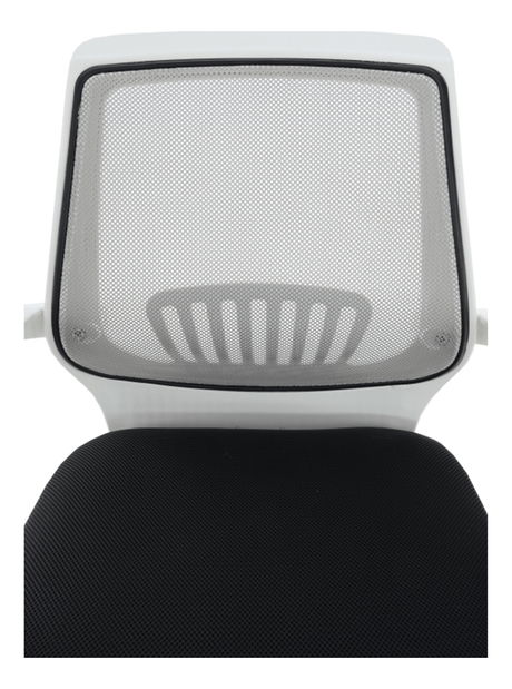 Fotoliu de birou Leledo gri + negru