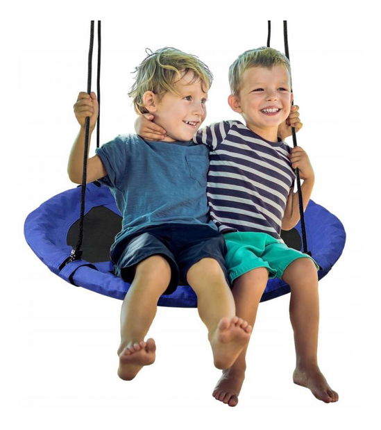 Fotoliu balansoar Bonna (albastru)