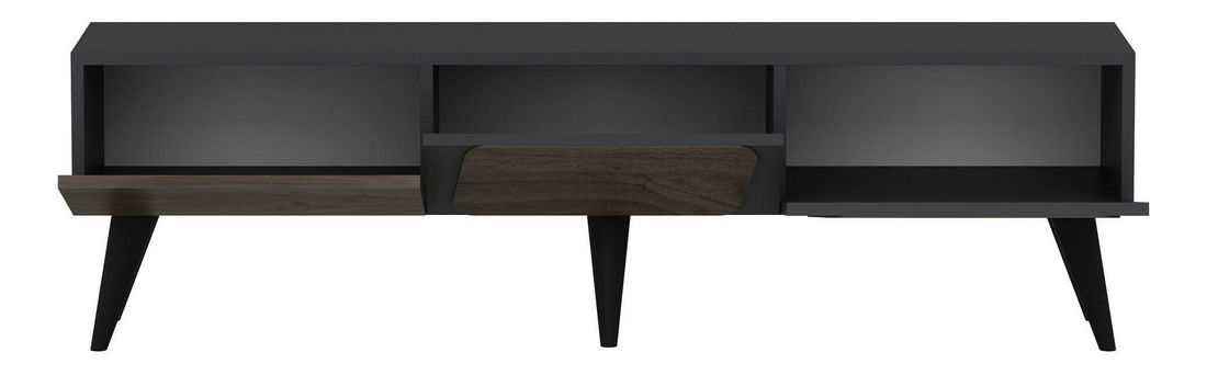 Masă TV/Dulap Sepiva (antracit + Nuc) 