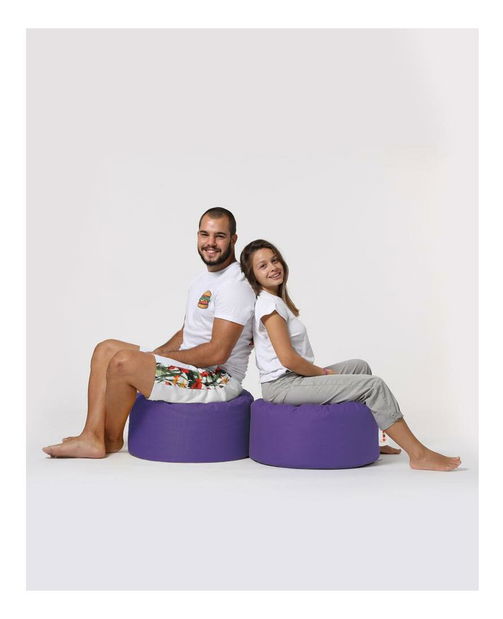 Fotoliu puf Rapeto (violet)