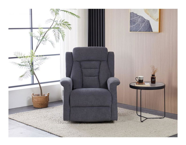 Polohovacie kreslo Tonta (sivá)