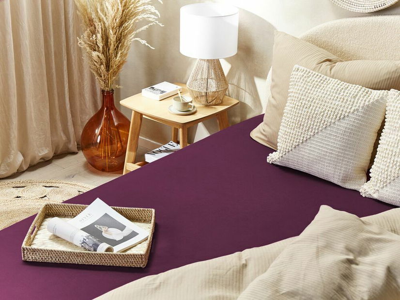 Plahta za krevet 140 x 200 cm Januba (crvena)