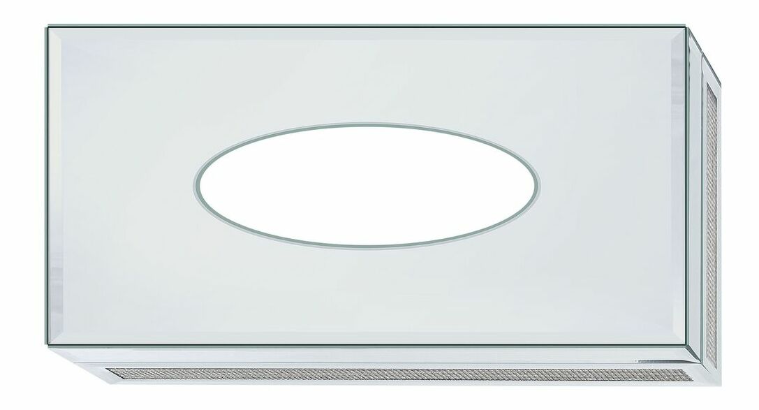 Skrinka na obrúsky Charleen (strieborná)