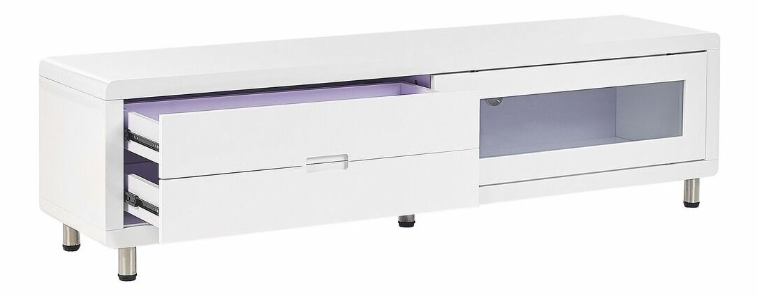 TV asztal/szekrény Pemza (fehér)