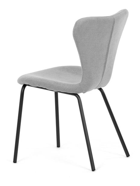 Scaun sufragerie Calderon (argintiu)