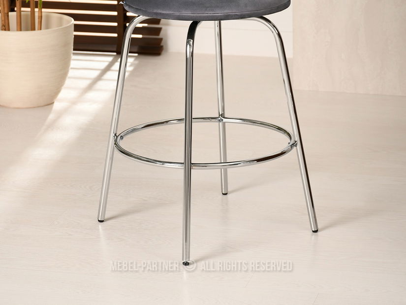 Scaun Jared (grafit + auriu)