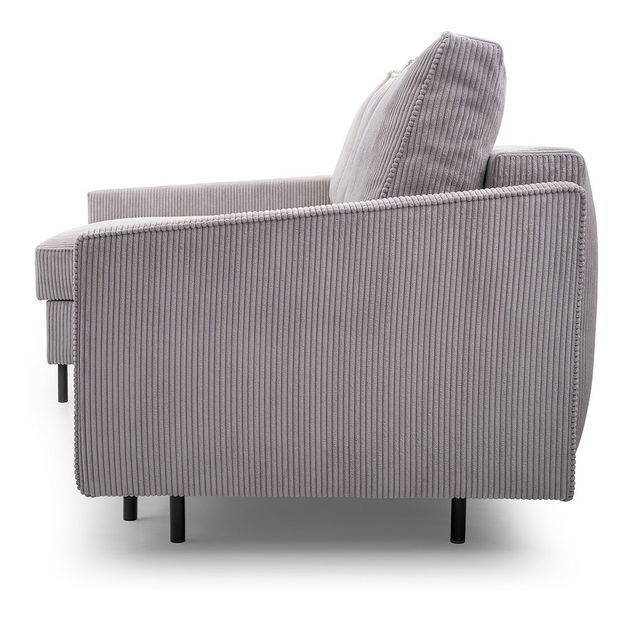 Rohová sedačka Robia (L) (fialová)