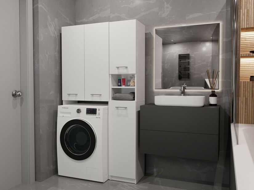 Set mobilier baie Molinos 2 (alb)