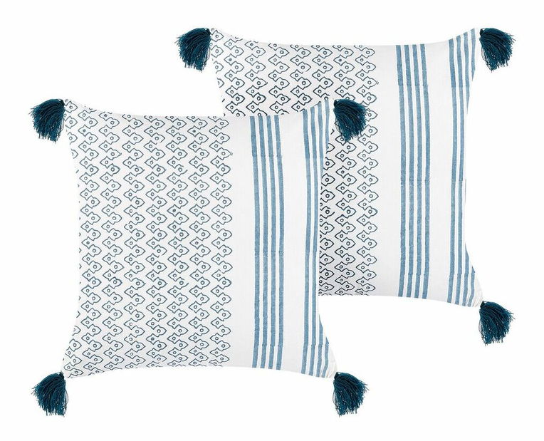 Set 2 ukrasna jastuka 45 x 45 cm Tilly (bijela)