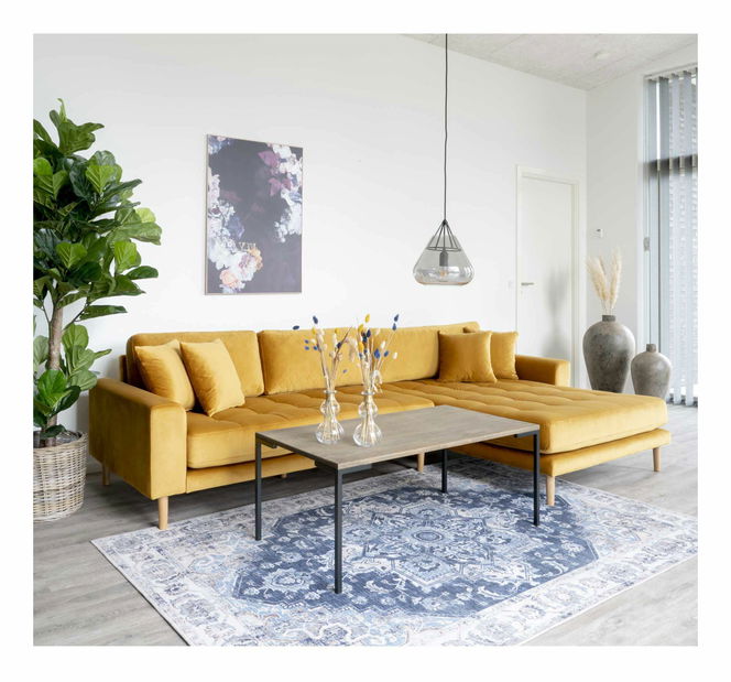 Rohová sedacia súprava (P) Lvaveriaora (horčicová)