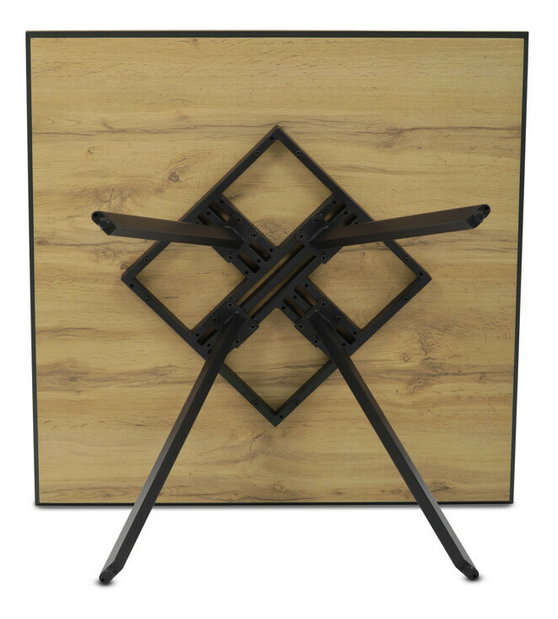 Jedálenský stôl Horsa 90 (hnedá)