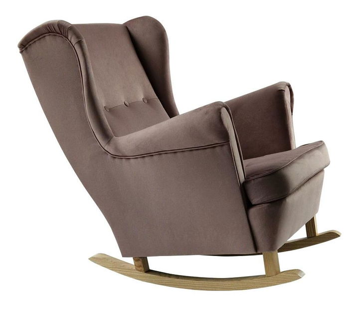 Fotoliu balansoar cu urechi Trasmitirle (roz + fag) 