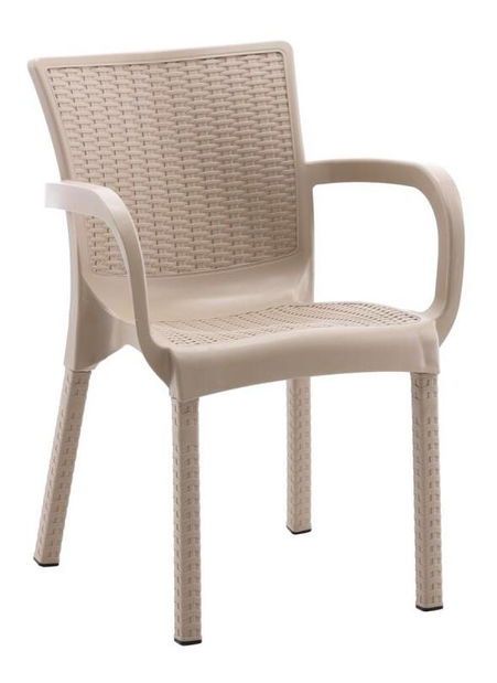 Vrtna stolica Ratty (cappuccino)