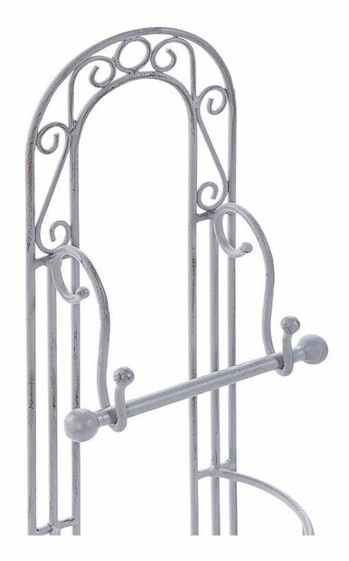 Stojan na toaletný papier Trudy (sivá) 