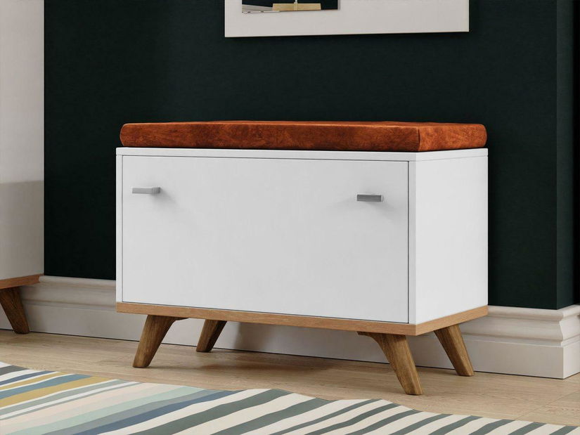 Ormarić za obuću Tunbergia TN04 (bijela + hrast craft zlatni) *rasprodaja 