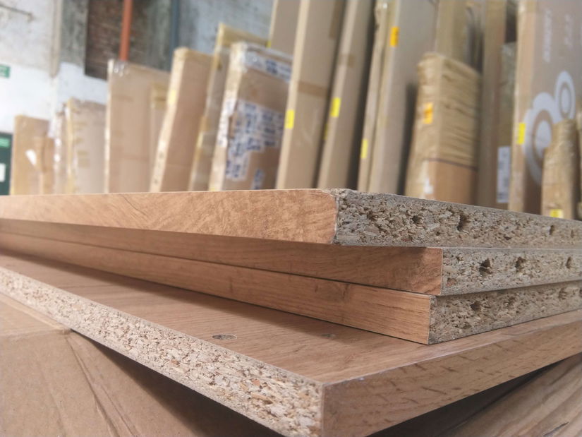 Manželská posteľ 160 cm Michigin (dub wotan) (s úložným priestorom) *bazár