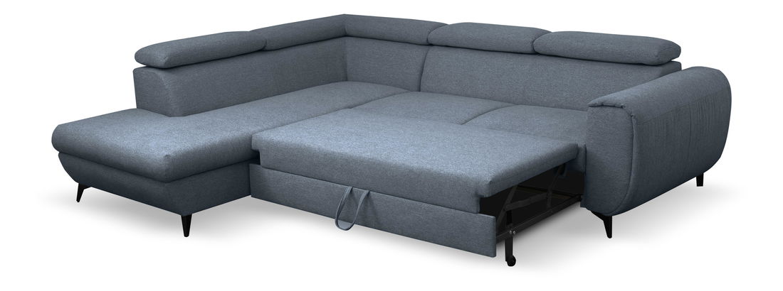 Kutna garnitura Monaco (plava) (L)