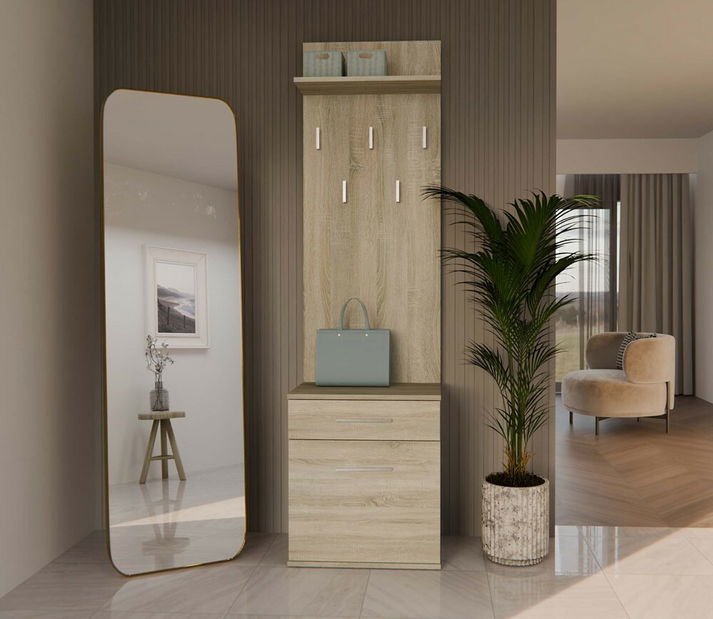 Set mobilier hol Dialogos 2 (stejar sonoma)