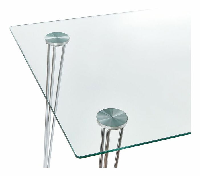 Jedálenský stôl Weston (strieborná) (pre 4 osoby)