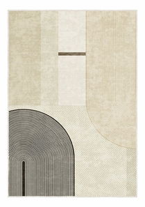 Tepih 160 x 230 cm Infence 12 (smeđa + siva)