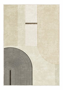 Tepih 160 x 230 cm Infence 12 (smeđa + siva)