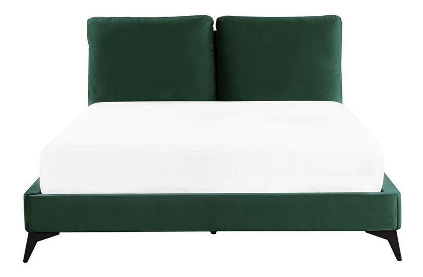 Bračni krevet 160 cm Mellody (zelena)