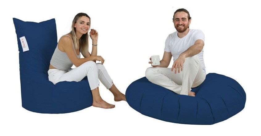 Babzsák Beemin (tengerészkék)