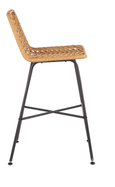 Vrtna stolica Holland H97 (prirodna + crna)